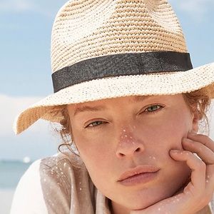 J.Crew Packable Straw Hat